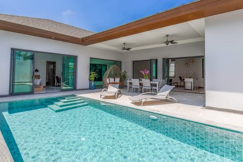 Chalet de 3 dormitorios en Nicky Villas, Phuket, Tailandia № 33856