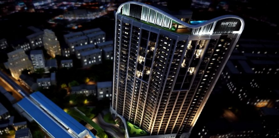 Sobre plano Rhythm Sukhumvit 44/1 en Bangkok, Tailandia № 36595