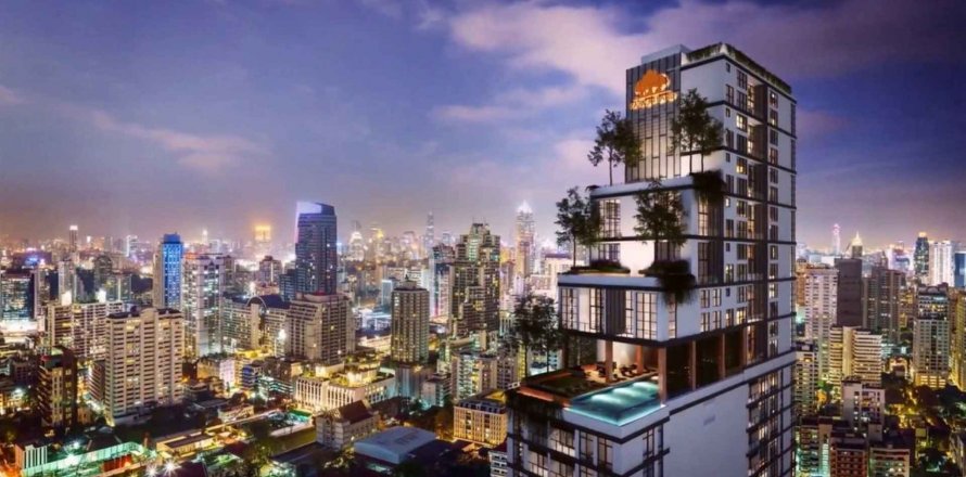 Sobre plano The Lofts Asoke en Bangkok, Tailandia № 36563