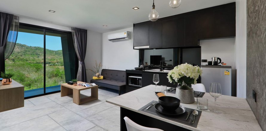 Condominio de 1 dormitorio en Phuket, Tailandia en Utopia Loft № 36932