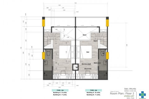 Sobre plano Utopia Loft en Phuket, Tailandia № 36919 - foto 10