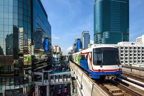 The Pink Electric Train Line is underway
