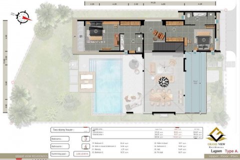 Sobre plano Grand View Residences Lagoon en Phuket, Tailandia № 43464 - foto 10