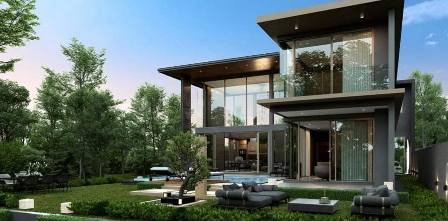 Chalet de 3 dormitorios en Grand View Residences Lagoon, Phuket, Tailandia № 43480