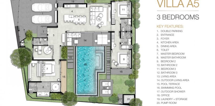 Sobre plano Zenithy Luxe Villas en Phuket, Tailandia № 44597 - foto 1