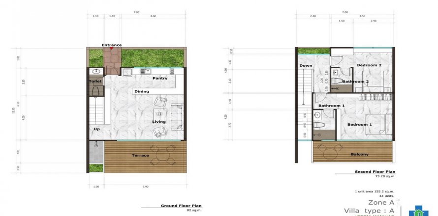 Sobre plano Utopia Maikhao en Phuket, Tailandia № 15688 - foto 1