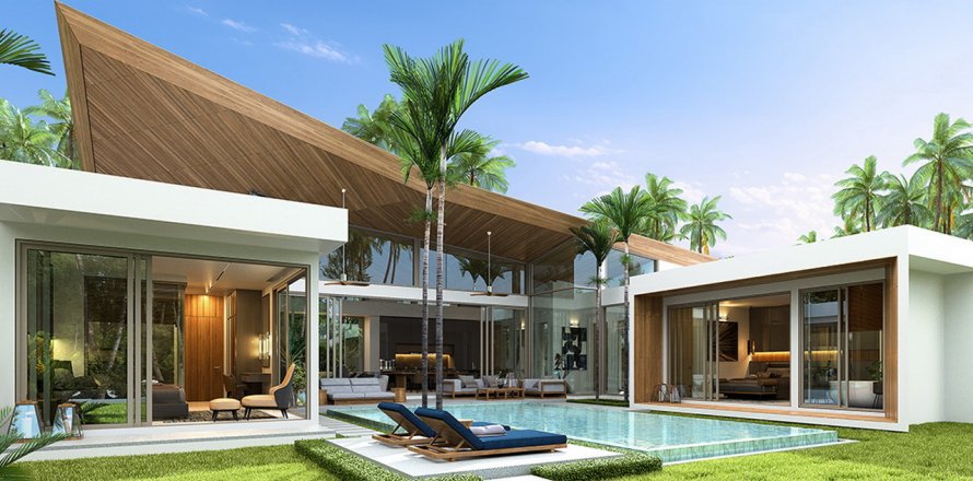 Chalet de 3 dormitorios en Zenithy Luxe Villas, Phuket, Tailandia № 44615