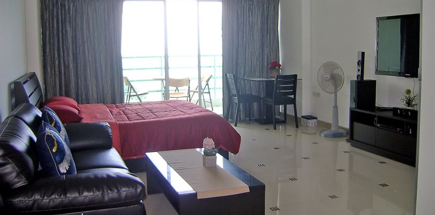 Estudio en el condominio en Jomtien Beach, Pattaya, Tailandia № 45019