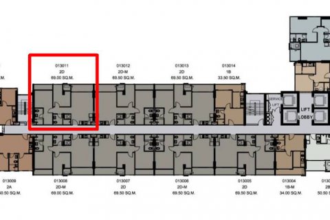 Condominio de 2 dormitorios en Pattaya, Tailandia № 45013 - foto 15