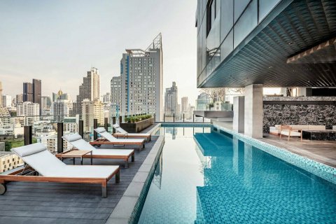 Condominio de 1 dormitorio en Bangkok, Tailandia № 45386