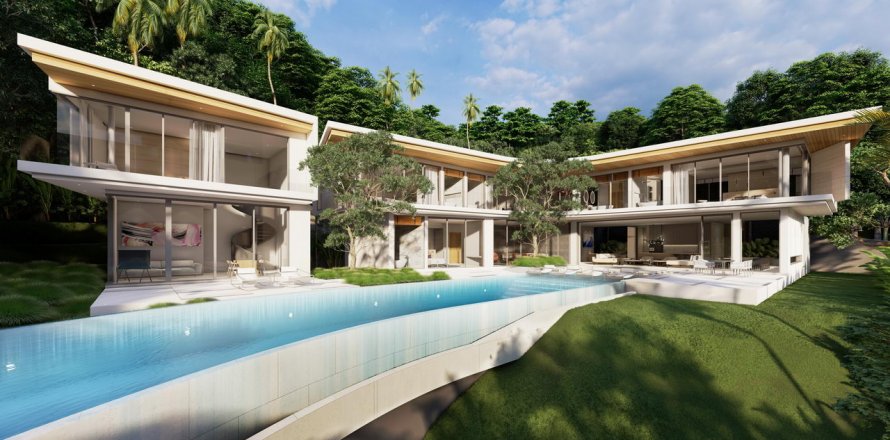 Casa de 6 dormitorios en Khram Karon, Phuket, Tailandia № 46363