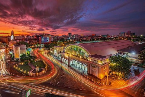 New railway tracks. Which cities will be connected?