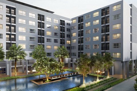 Sobre plano D Condo Rattanathibet en Bangkok, Tailandia № 46752