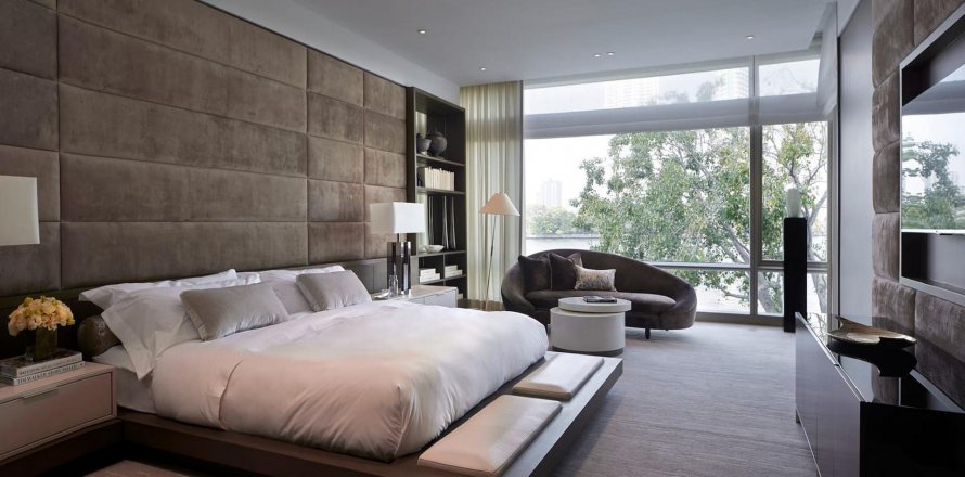 Condo à Bangkok, Thaïlande, 3 chambres à Four Seasons Private Residences  № 9385