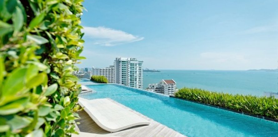 Condo à Pattaya, Thaïlande, 2 chambres  № 8689