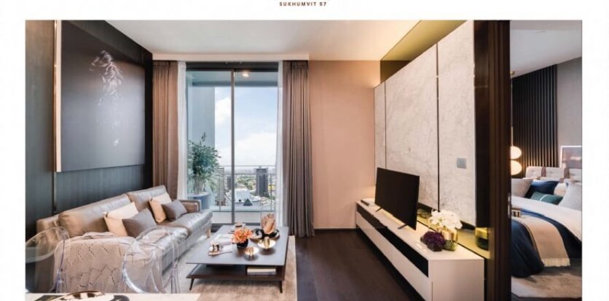 Condo à Bangkok, Thaïlande, 1 chambre  № 6500