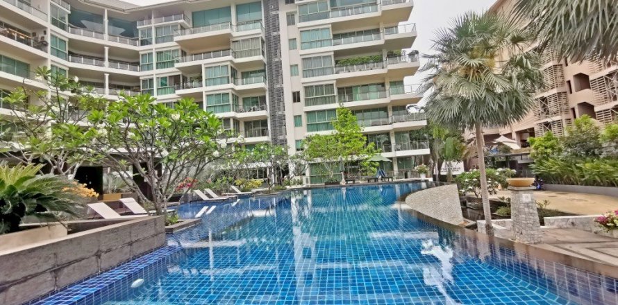 Condo à Pattaya, Thaïlande, 2 chambres  № 8696