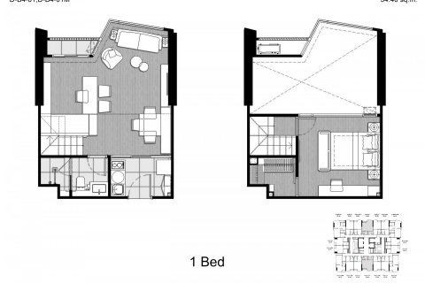 Hors-plan Knightsbridge Space Sukhumvit-Rama 4 à Bangkok, Thaïlande № 27625 - photo 13