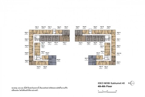 Hors-plan Ideo Mobi Sukhumvit 40 à Bangkok, Thaïlande № 27318 - photo 3