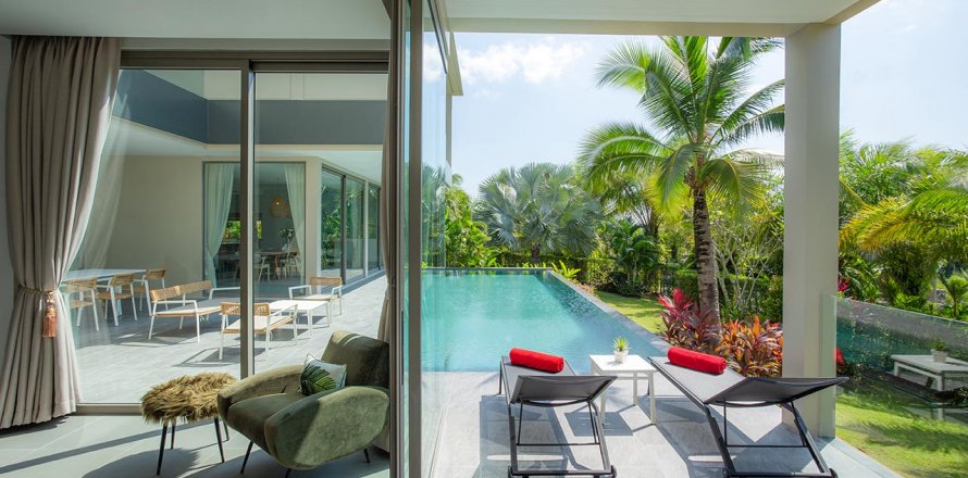 Villa sur Layan Beach, Thaïlande 4 chambres № 9900