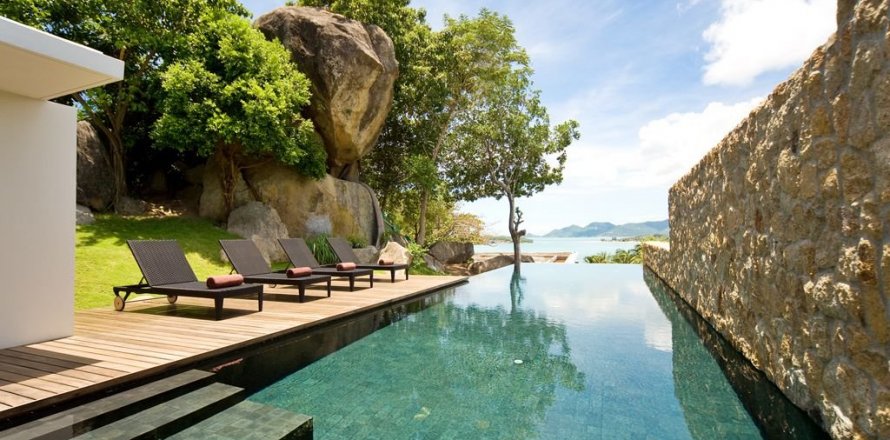 Villa sur Ko Samui, Thaïlande 3 chambres № 6394