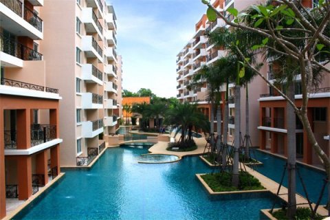 Condo à Pattaya, Thaïlande, 2 chambres  № 8414 - photo 1