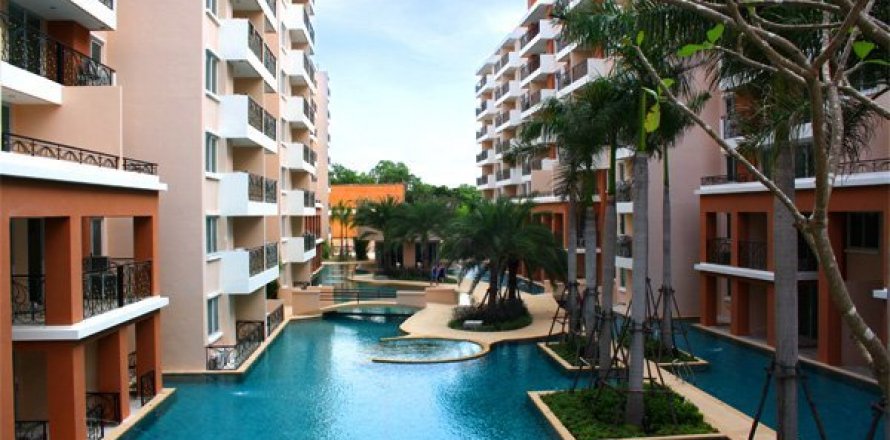 Condo à Pattaya, Thaïlande, 2 chambres  № 8414