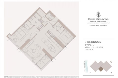 Hors-plan Four Seasons Private Residences à Bangkok, Thaïlande № 9378 - photo 8