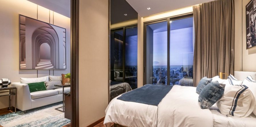 Condo à Bangkok, Thaïlande, 1 chambre à CLOUD RESIDENCES SKV23  № 10010