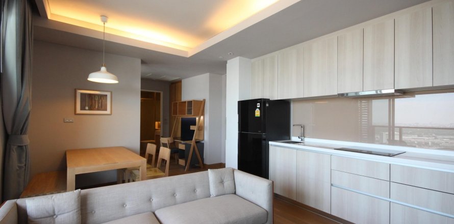 Condo à Bangkok, Thaïlande, 2 chambres  № 12640