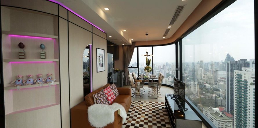 Condo à Bangkok, Thaïlande, 3 chambres  № 13571