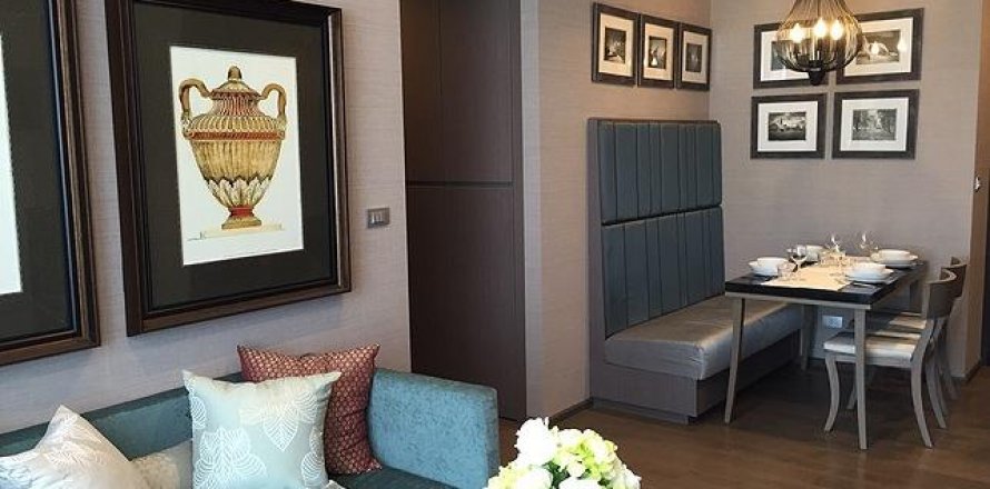 Condo à Bangkok, Thaïlande, 2 chambres  № 14454