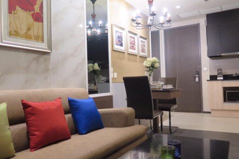 Condo à Bangkok, Thaïlande, 1 chambre  № 12839 - photo 1