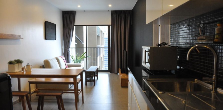 Condo à Bangkok, Thaïlande, 1 chambre  № 14255