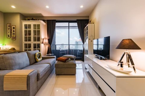 Condo à Bangkok, Thaïlande, 2 chambres  № 12304 - photo 1