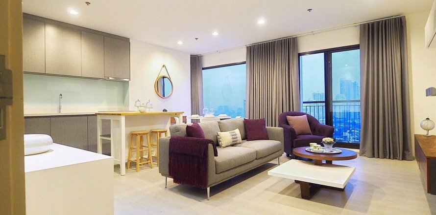 Condo à Bangkok, Thaïlande, 2 chambres  № 13611