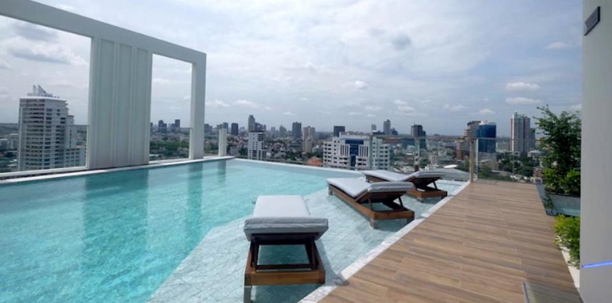 Studio dans le Condo à Bangkok, Thaïlande  № 11390