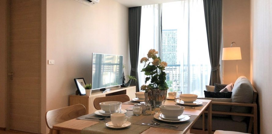 Condo à Bangkok, Thaïlande, 2 chambres  № 12771