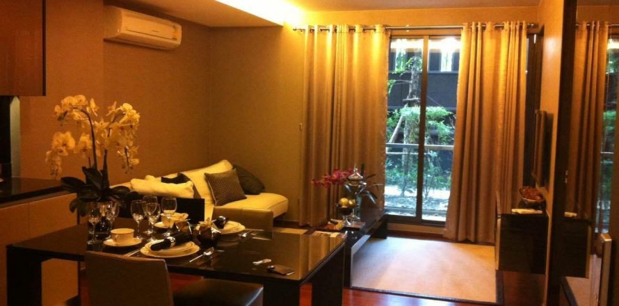 Condo à Bangkok, Thaïlande, 1 chambre  № 13698