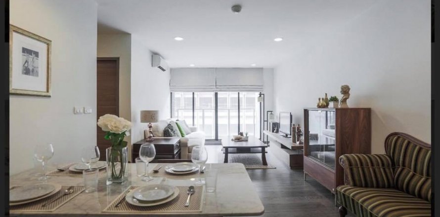 Condo à Bangkok, Thaïlande, 2 chambres  № 13131