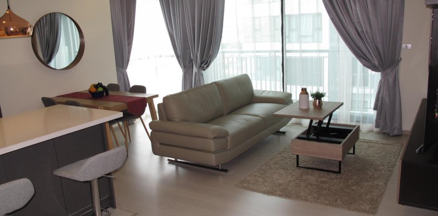 Condo à Bangkok, Thaïlande, 2 chambres  № 13034