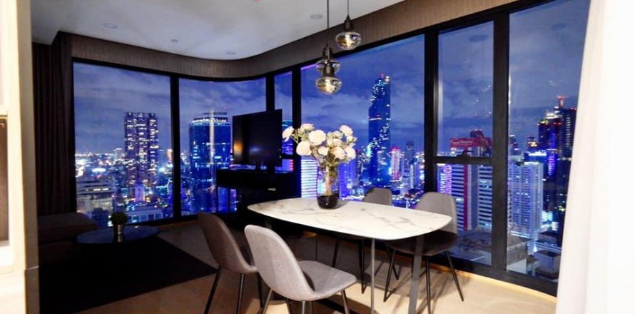 Condo à Bangkok, Thaïlande, 2 chambres  № 11521