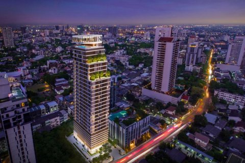 Condo à Bangkok, Thaïlande, 2 chambres  № 13824 - photo 1