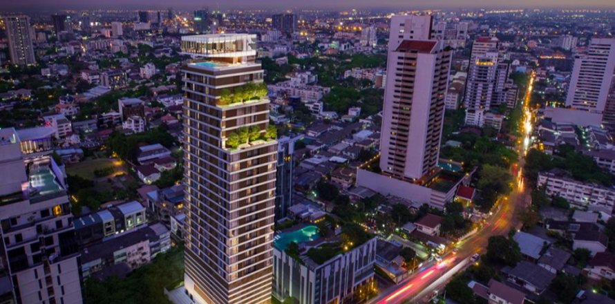 Condo à Bangkok, Thaïlande, 2 chambres  № 13825