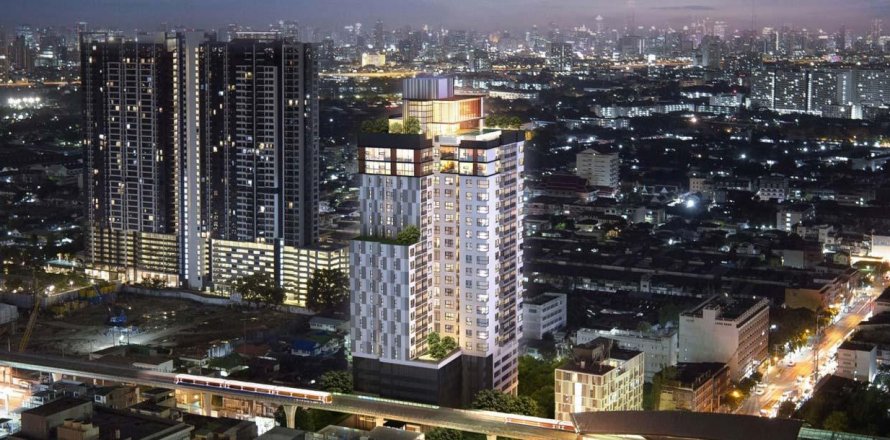 Condo à Bangkok, Thaïlande, 2 chambres  № 13742