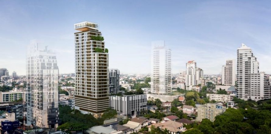 Condo à Bangkok, Thaïlande, 2 chambres  № 11525