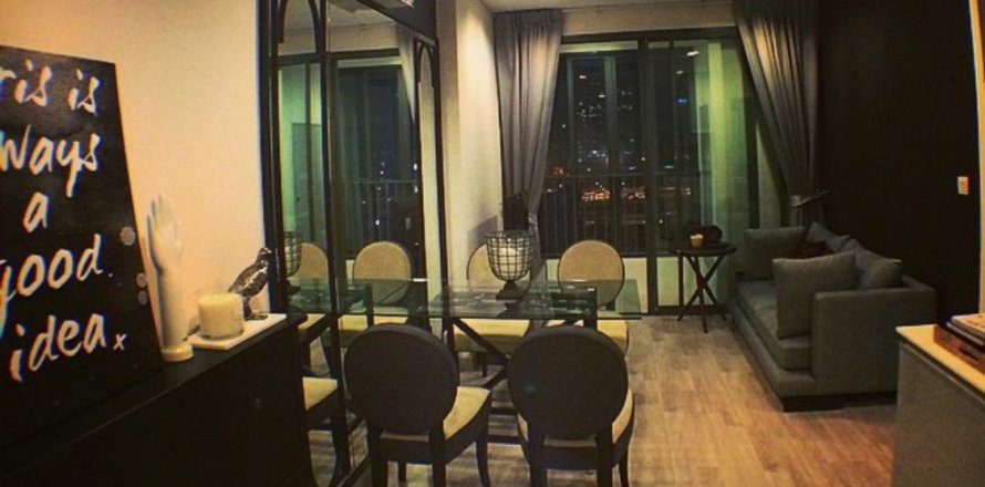 Condo à Bangkok, Thaïlande, 2 chambres  № 13157