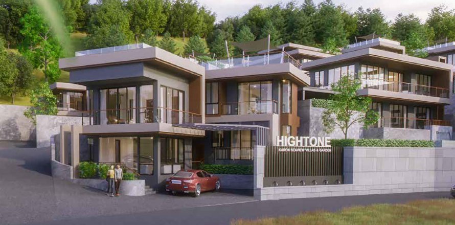 Villa à Hightone Karon Seaview Villas, Phuket, Thaïlande 5 chambres № 42160