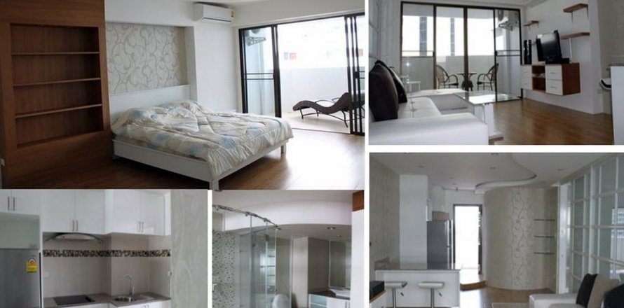 Condo sur Jomtien Beach, Pattaya, Thaïlande, 1 chambre  № 24111