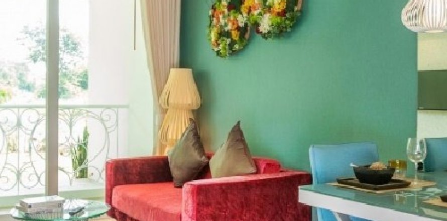 Condo sur Jomtien Beach, Pattaya, Thaïlande, 2 chambres  № 20970